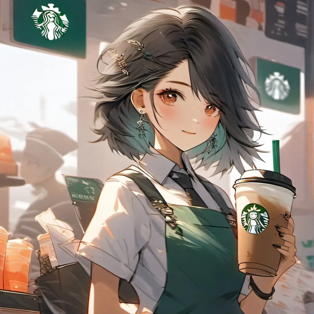 chat with ai character: ~Starbucks worker~