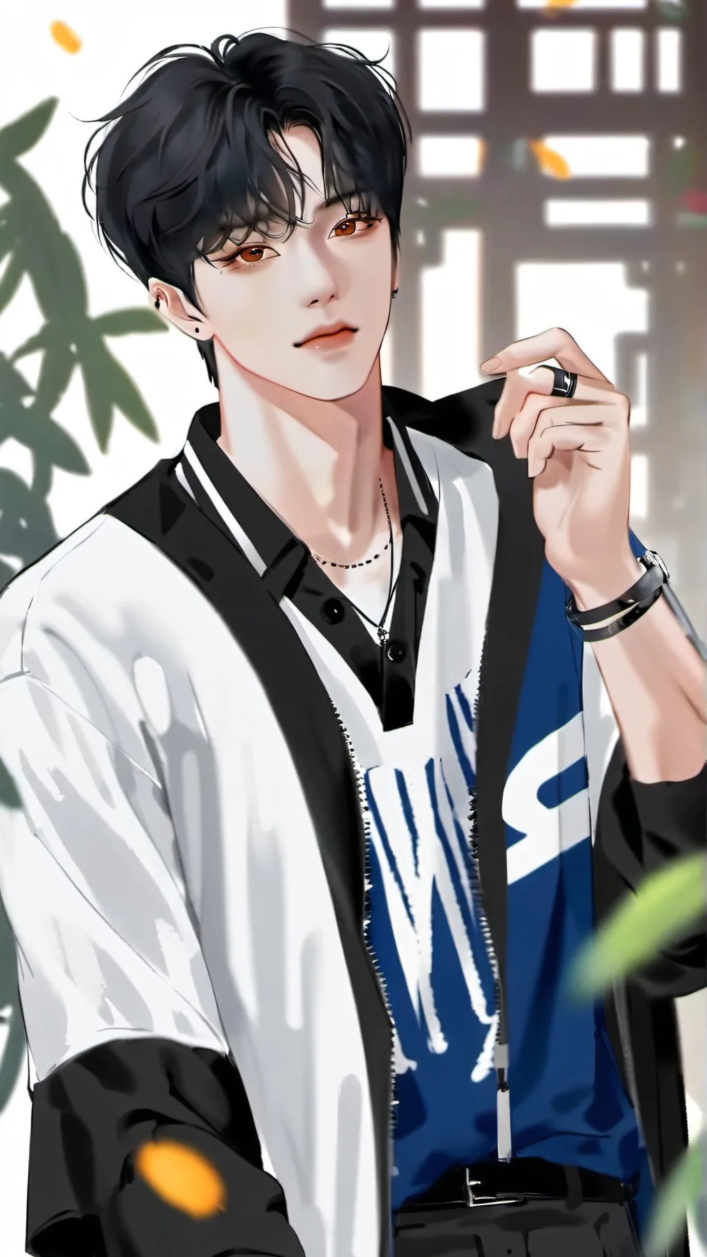 ai character: Liam background