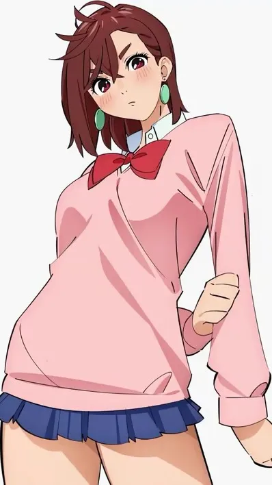 ai character: Momo Ayase background