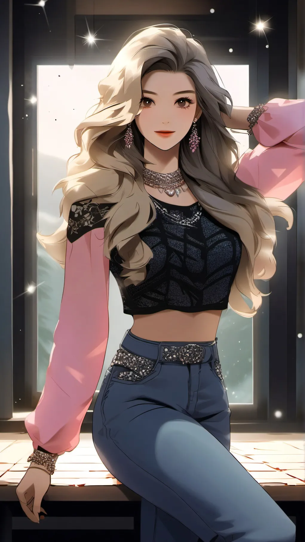 ai character: brittney background