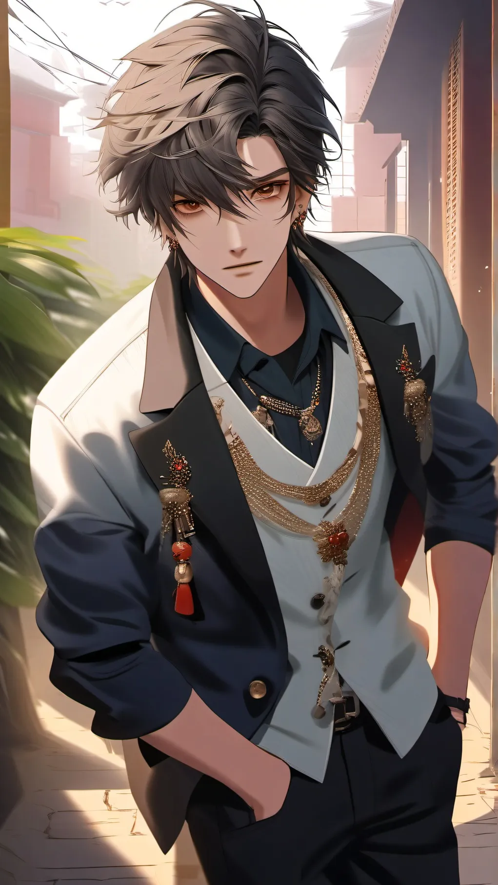 ai character: h-ybin background