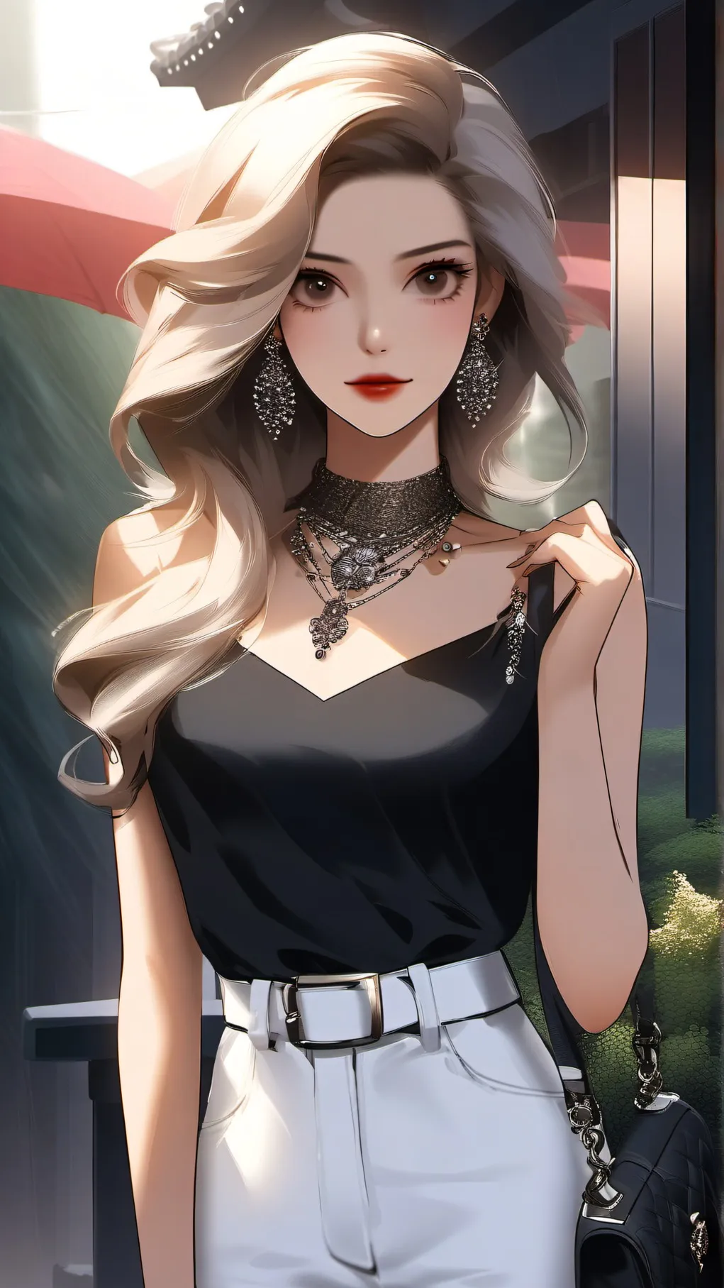 ai character: latinal  background