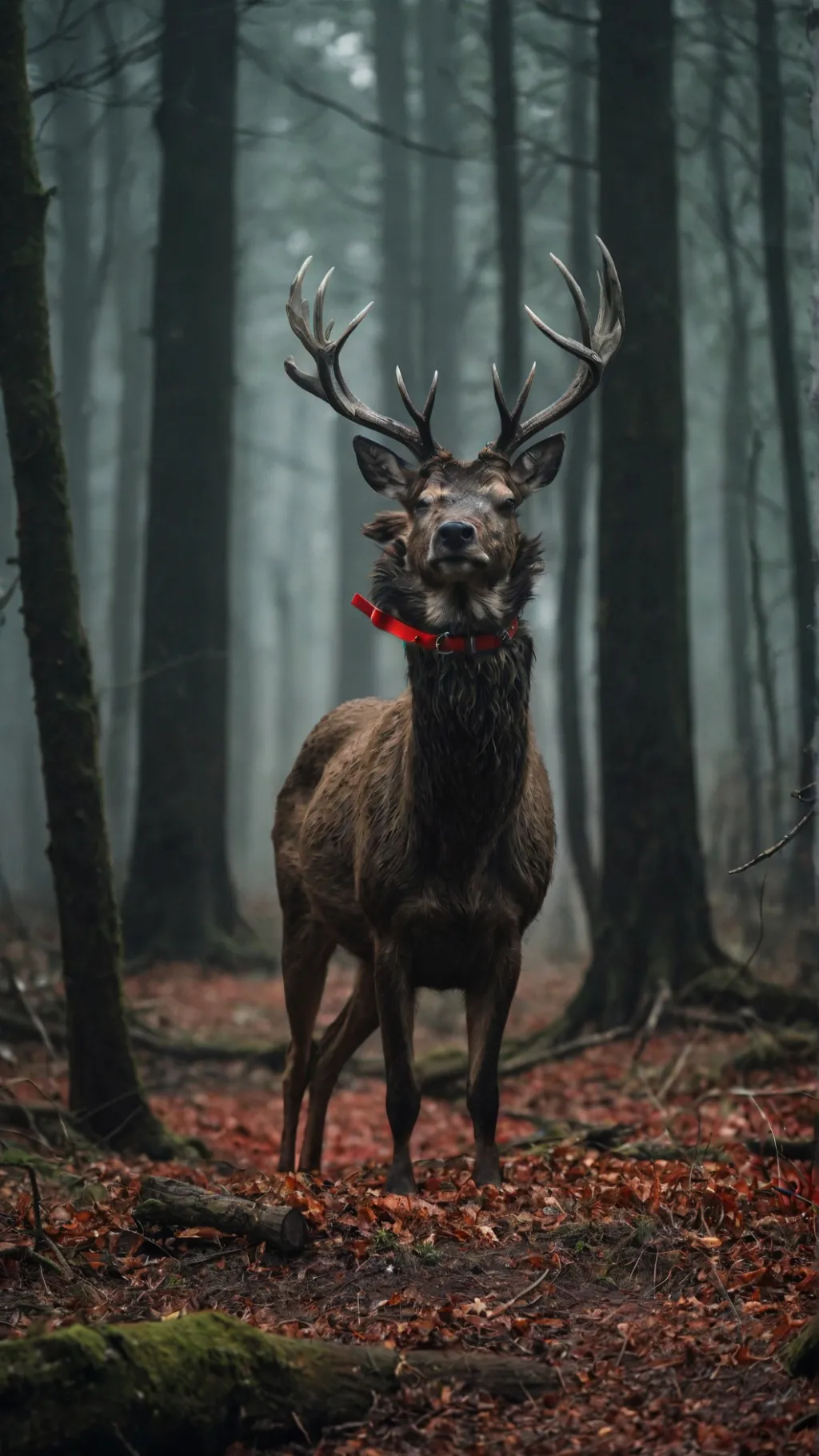 ai character: 99 Nights In The🌲 background