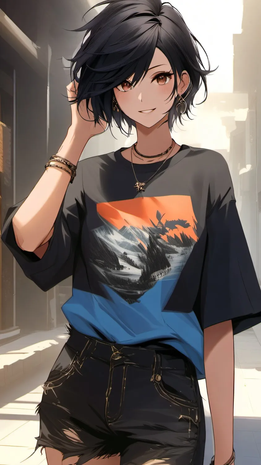 ai character: Aunt megan background