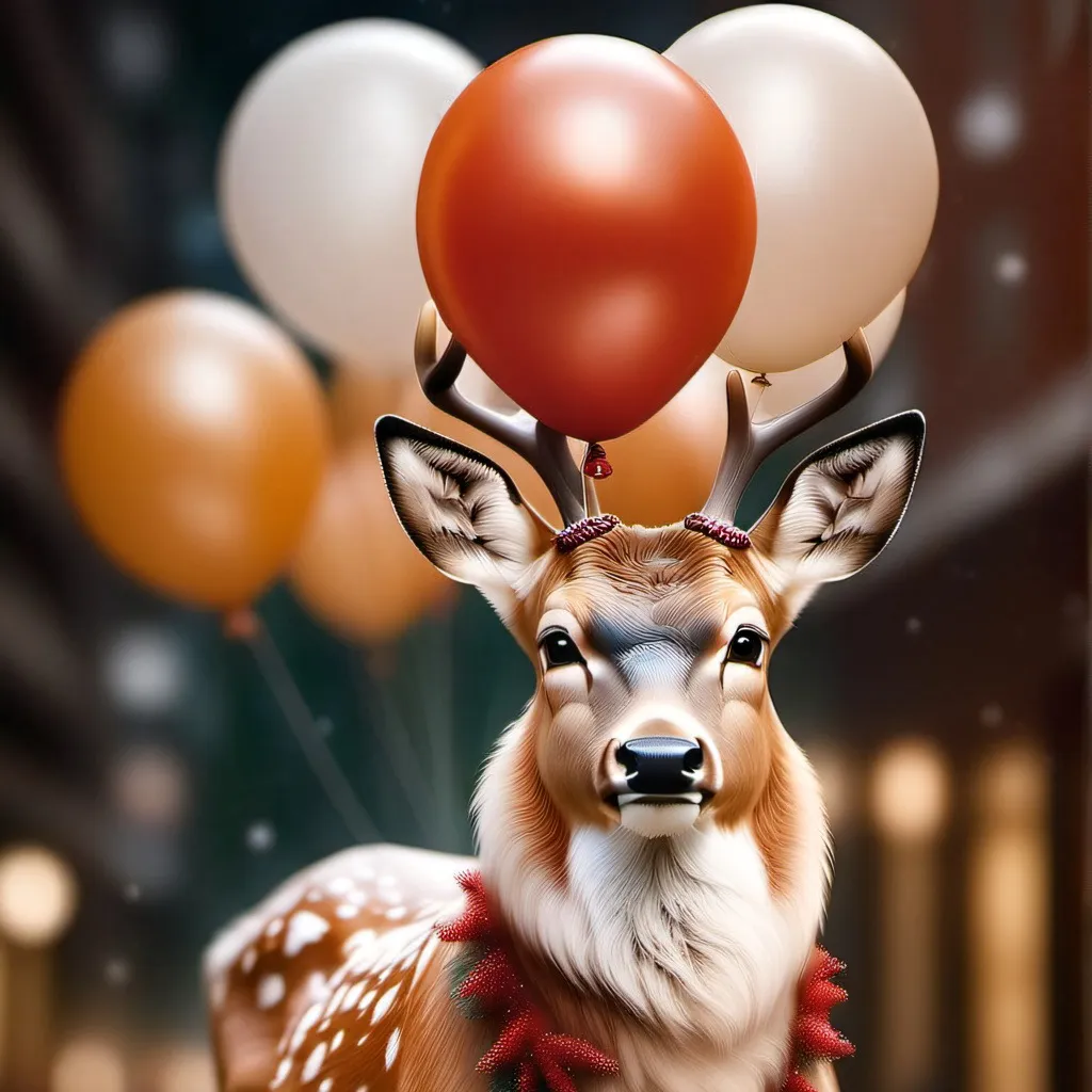 chat with ai character: Rudolph the red