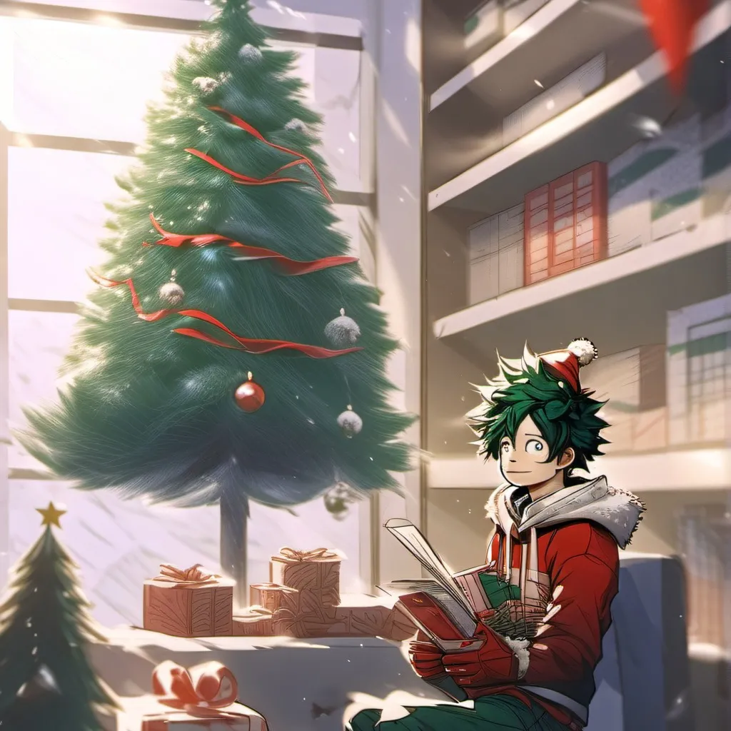 chat with ai character: Mha Christmas