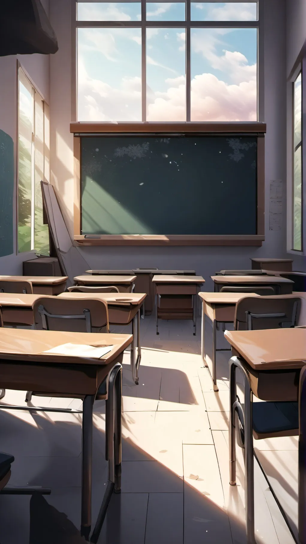 ai character: Mha 1A birthday background