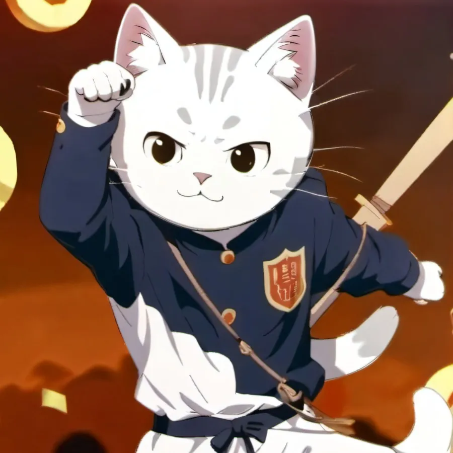 chat with ai character: Basic cat of the b