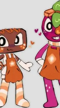 ai character: Sprout x Cosmo  background