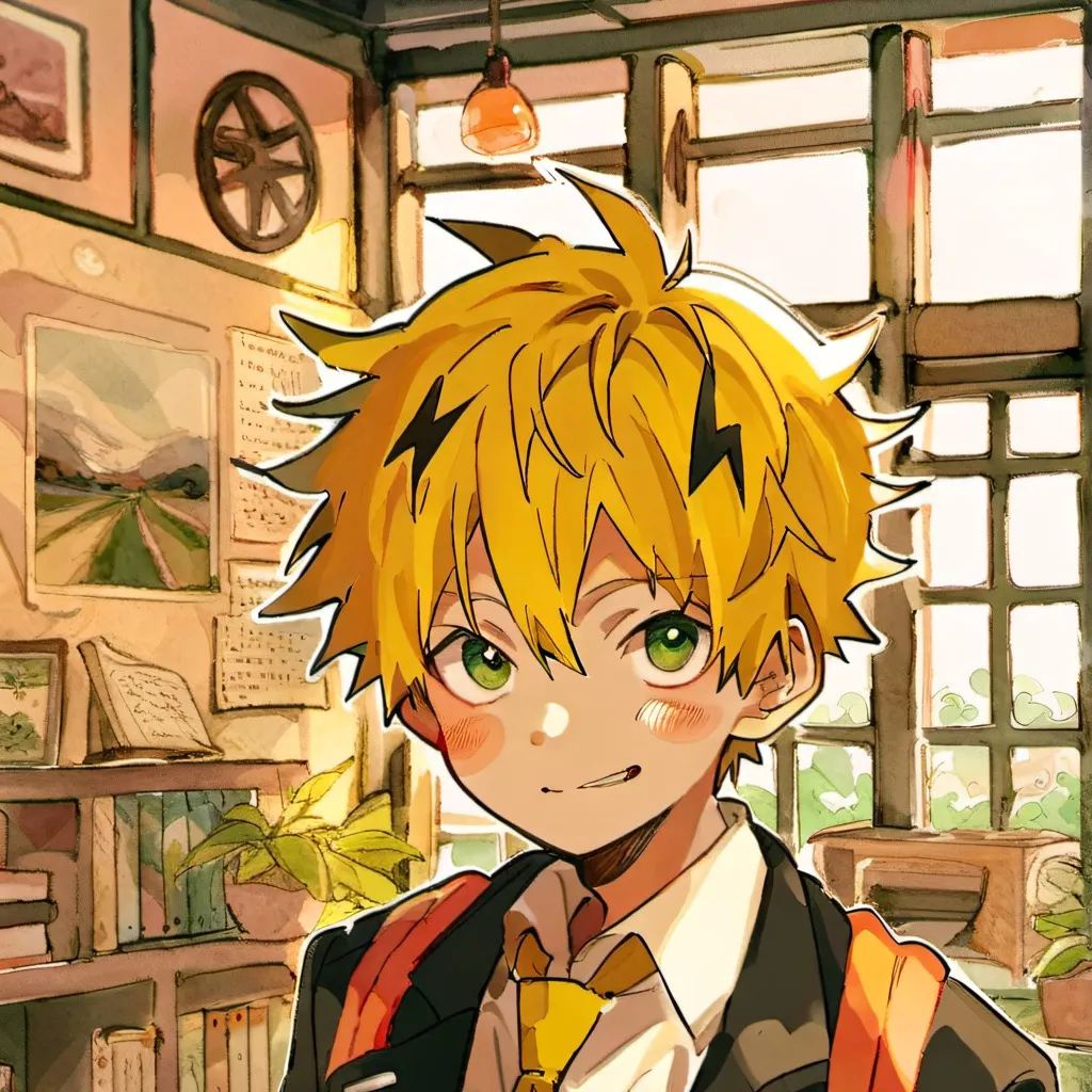 chat with ai character: Denki Kaminari