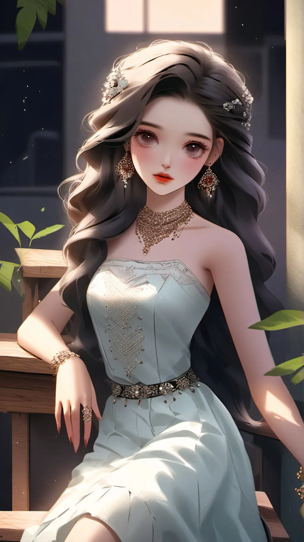 ai character: Abandon doll background