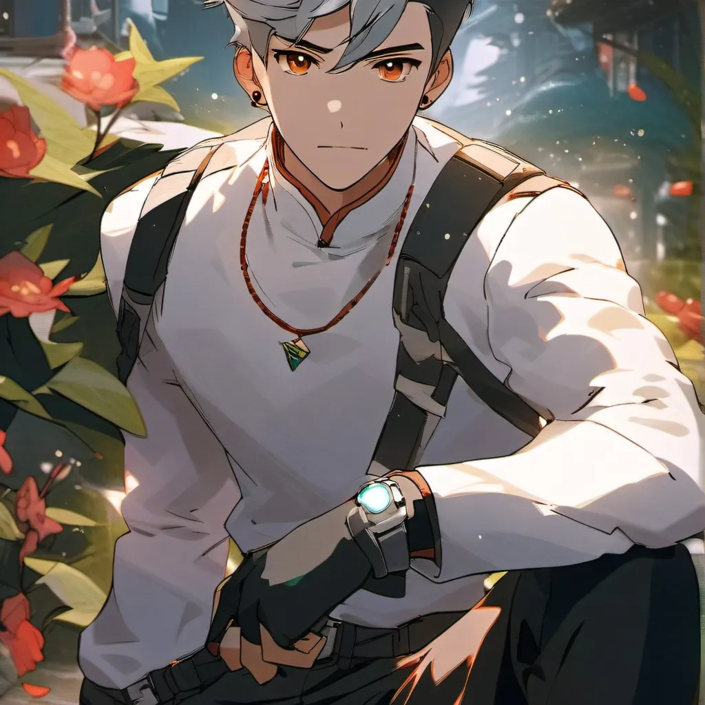 chat with ai character: Shiro in your room