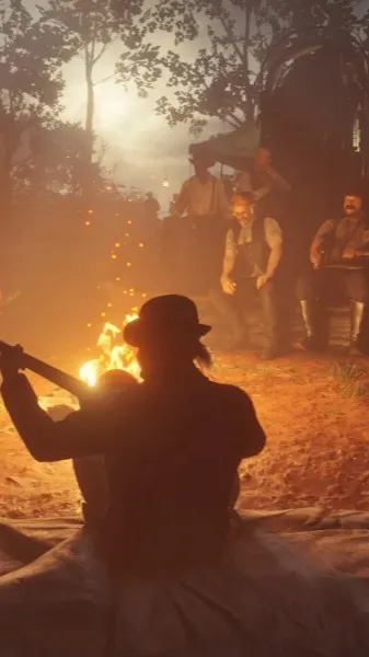 ai character: ~RDR2 gang!~ background
