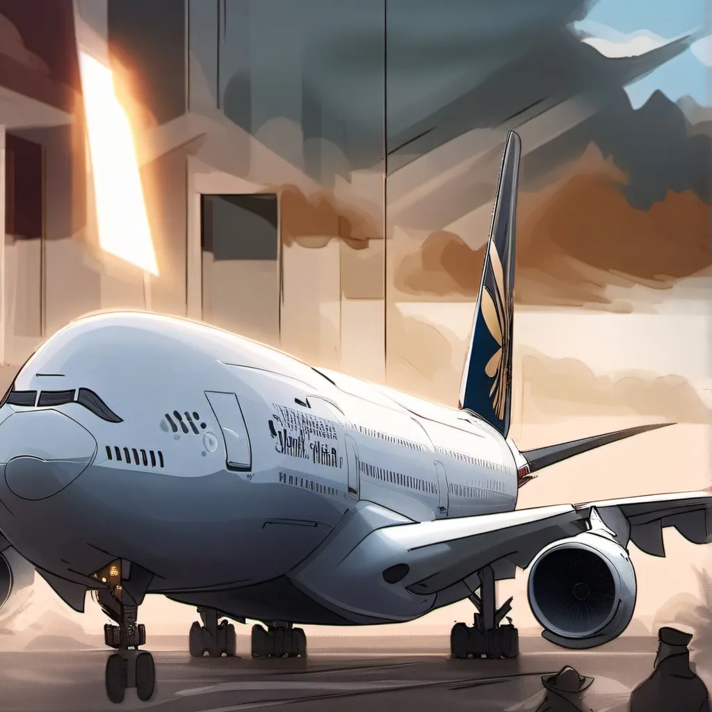chat with ai character: airbus a380
