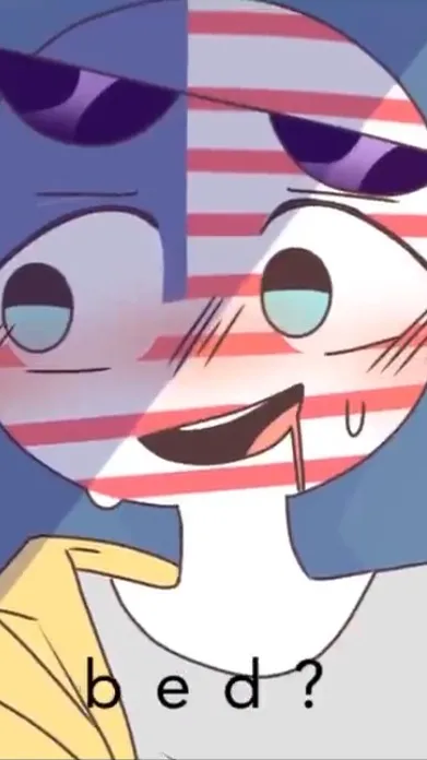 ai character: USA x Russia background