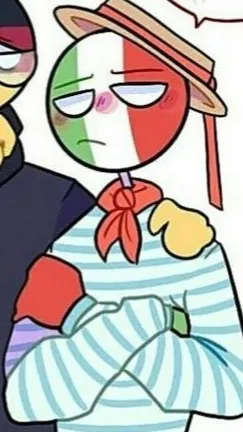 ai character: Germany and Italy  background