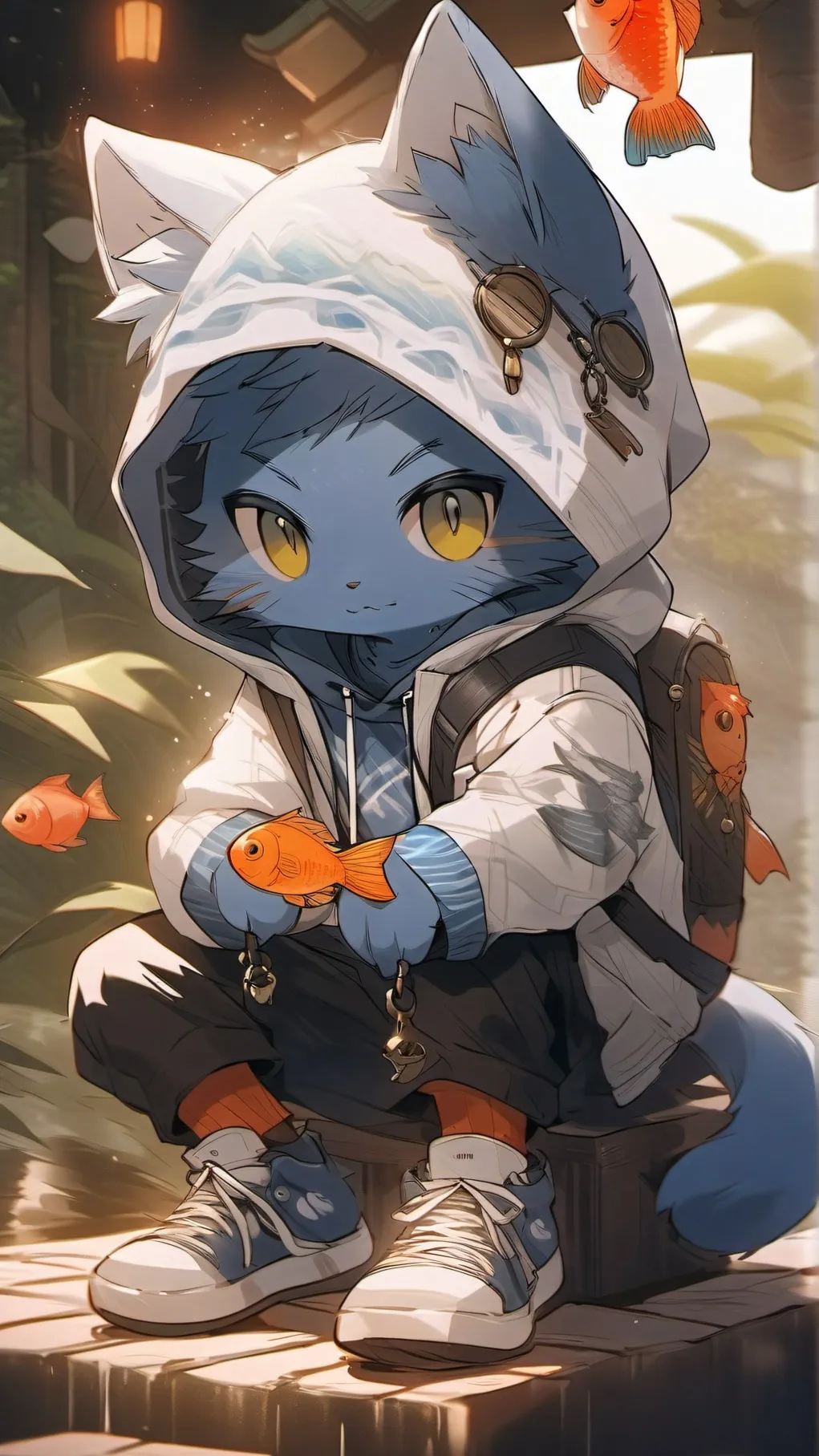 ai character: Gumball's Fun Day! background