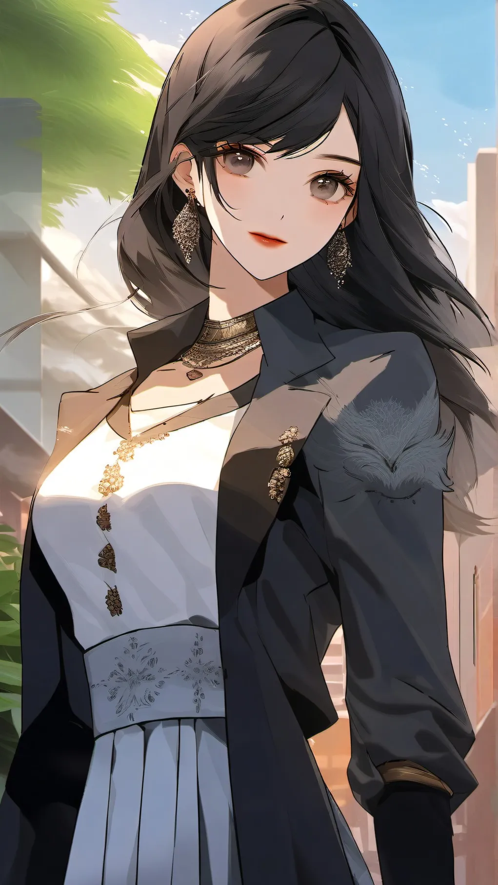 ai character: anny background