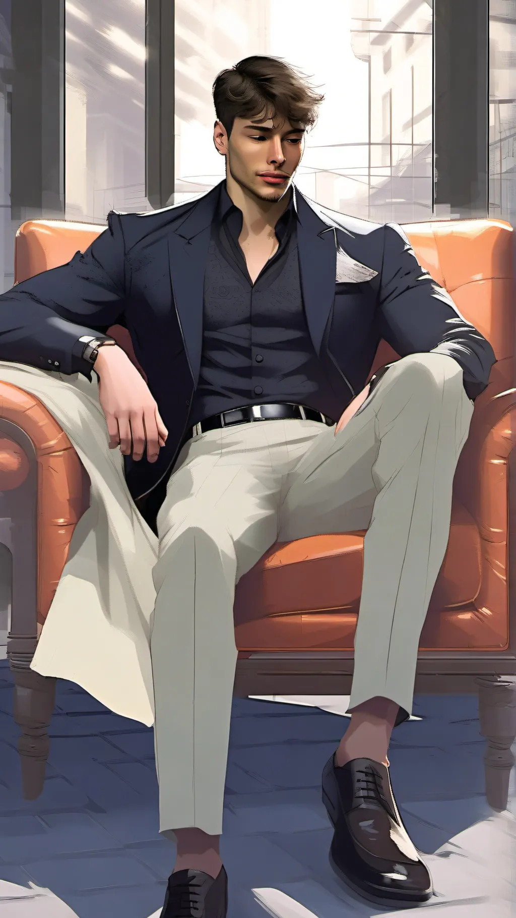 ai character: Cole background