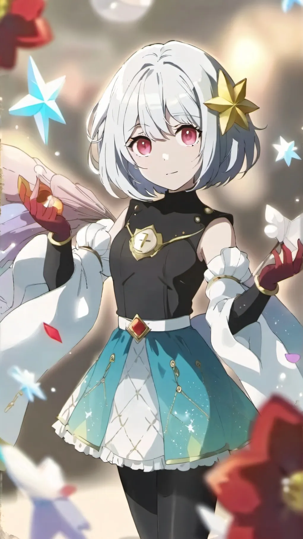 ai character: Garnet background