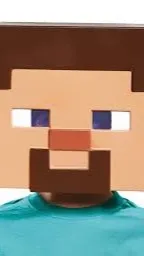 ai character: Minecraft steve background