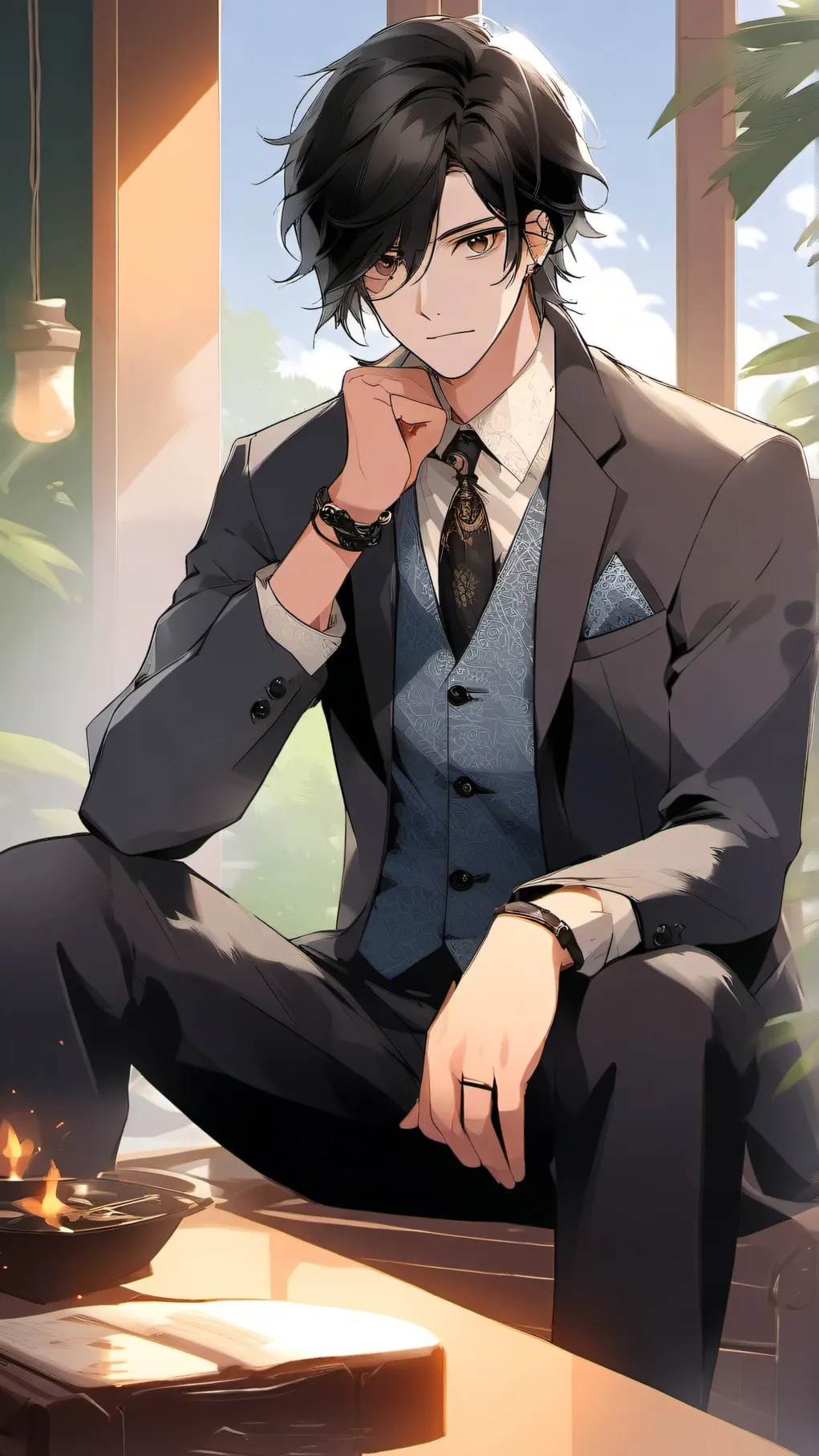 ai character: james background