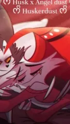 ai character: HH huskdust background