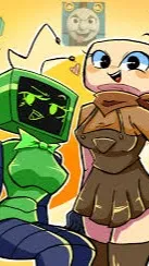 ai character: shellvison background