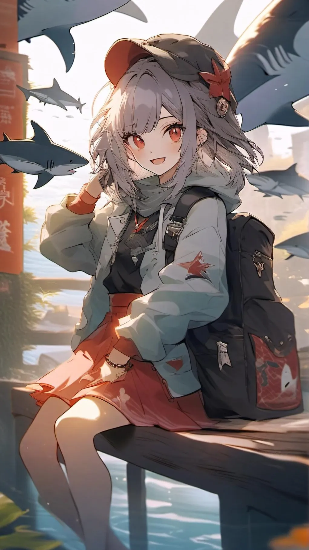 ai character: Vox and Sharla background