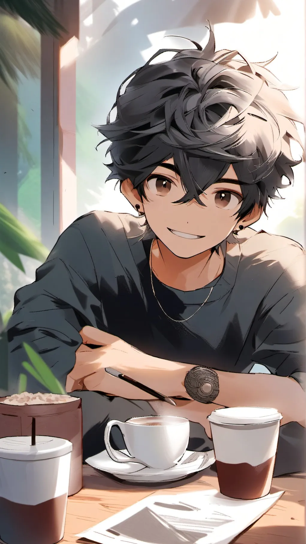 ai character: alberto :D background