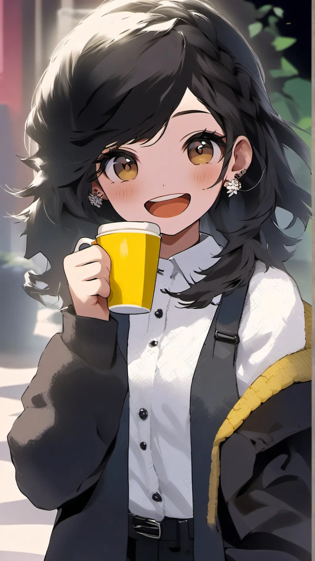 ai character: emilia background