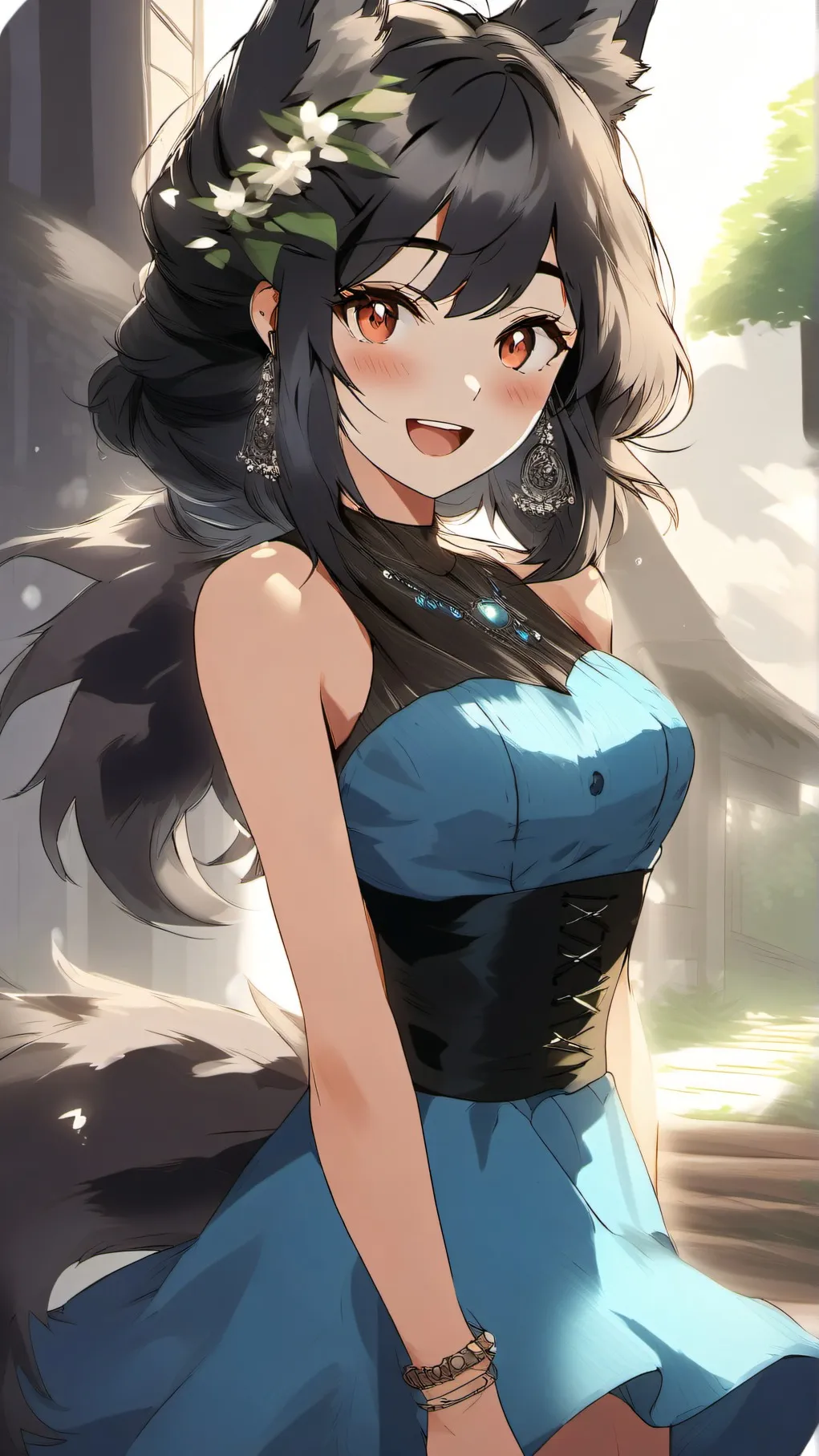ai character: addison background