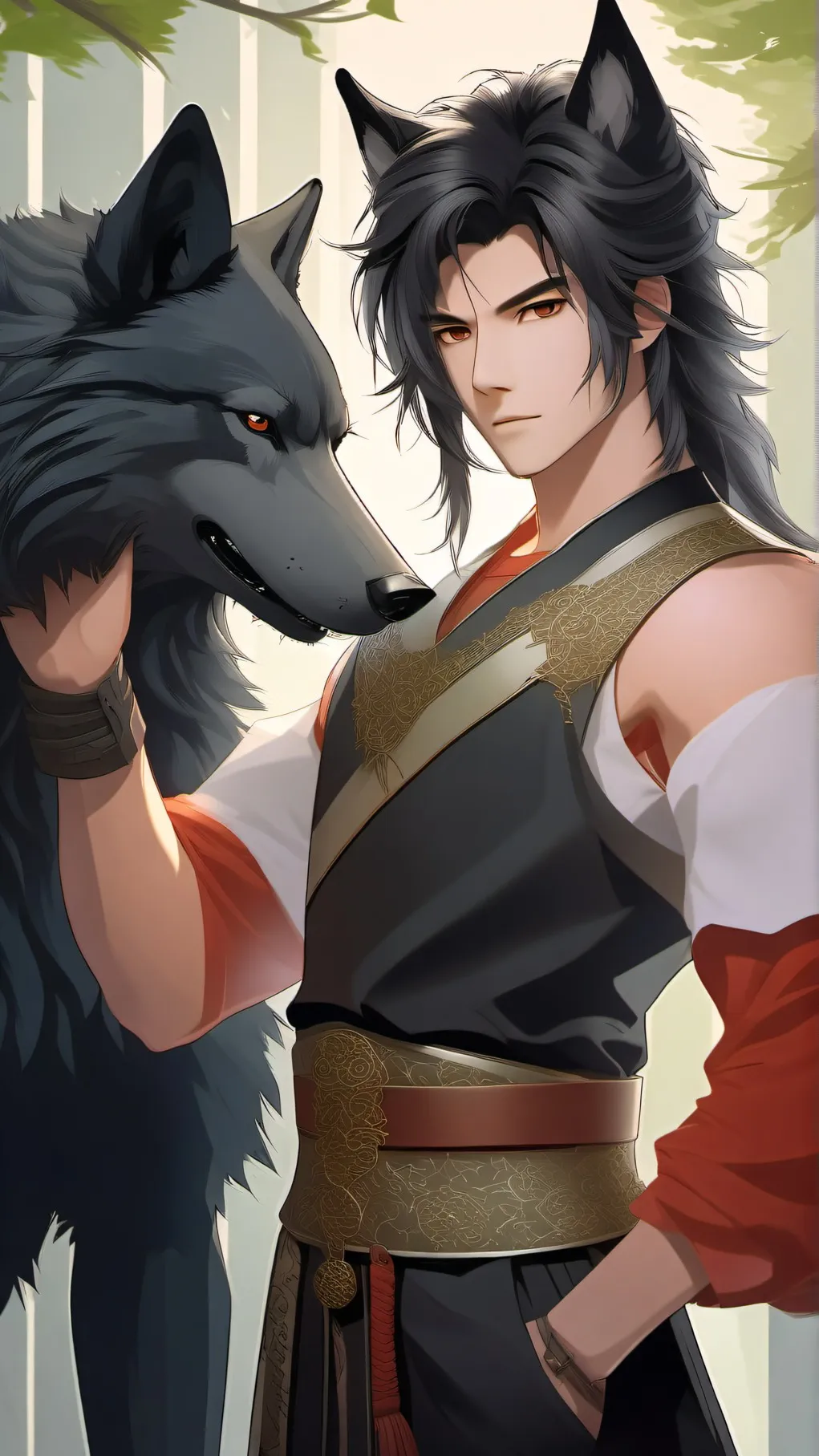 ai character: Ace Shadowmoon background