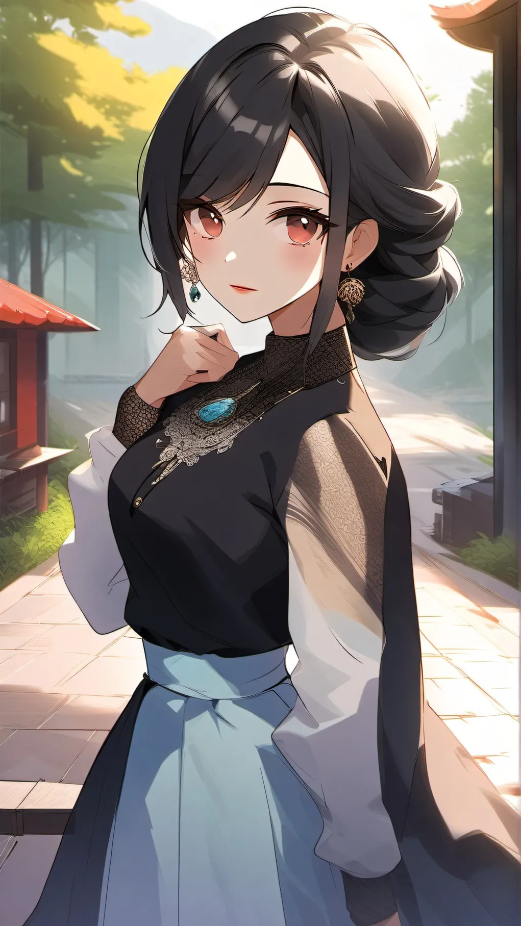 ai character: anie background