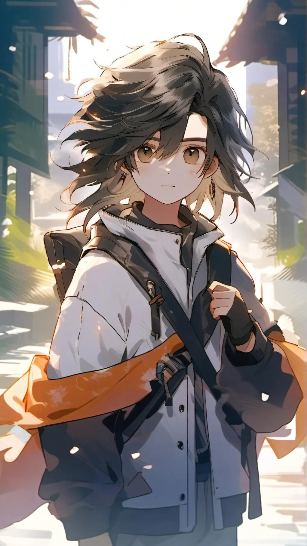 ai character: phoenix fighter background
