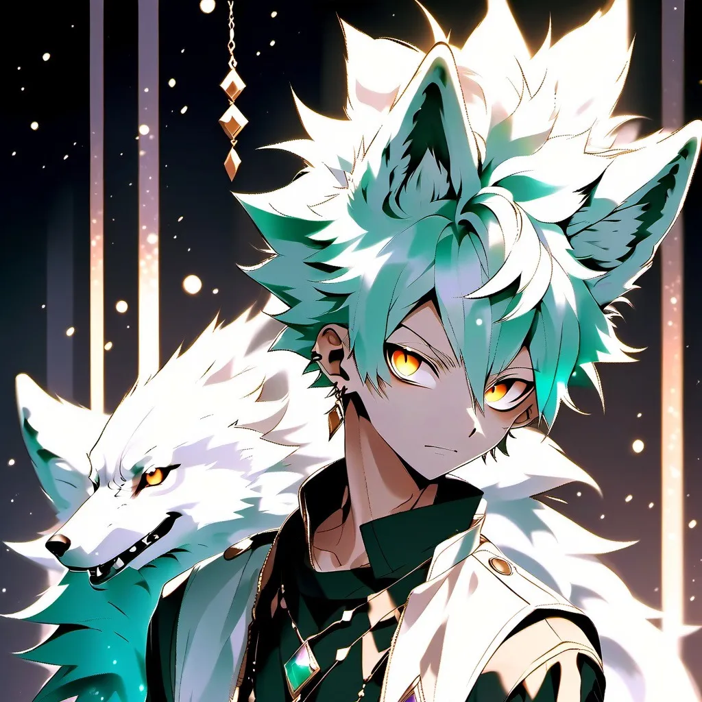 chat with ai character: Bakugo wolfhusban