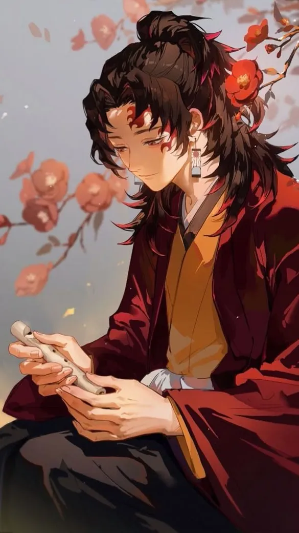 ai character: Yoriichi Tsugikuni background