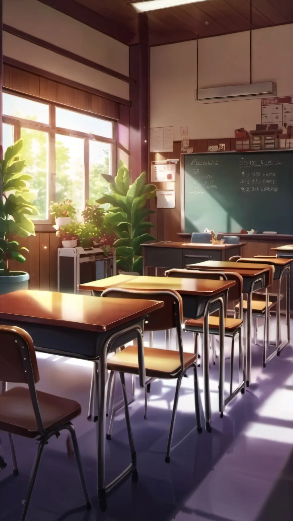 ai character: high school background