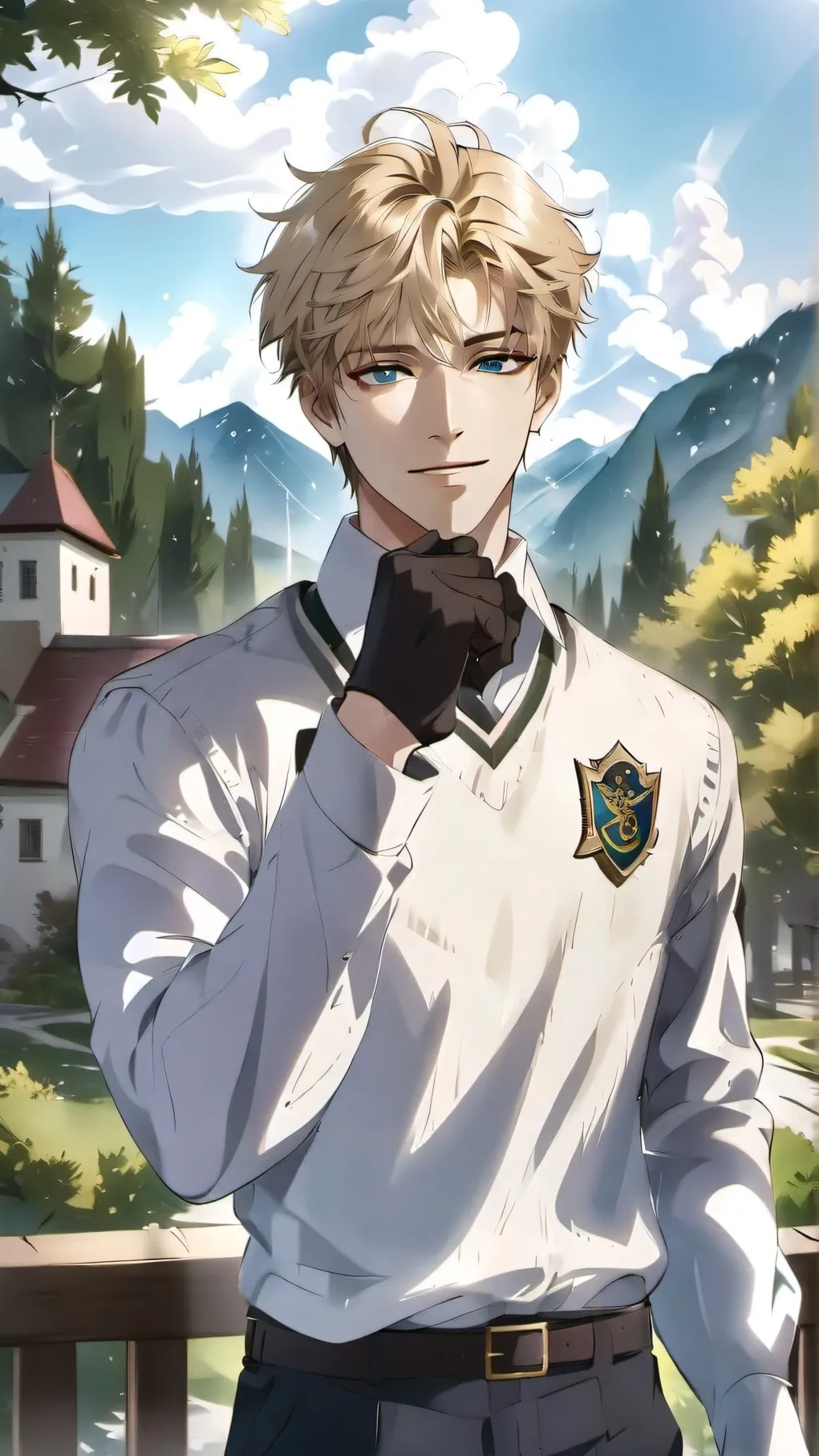 ai character: alex background