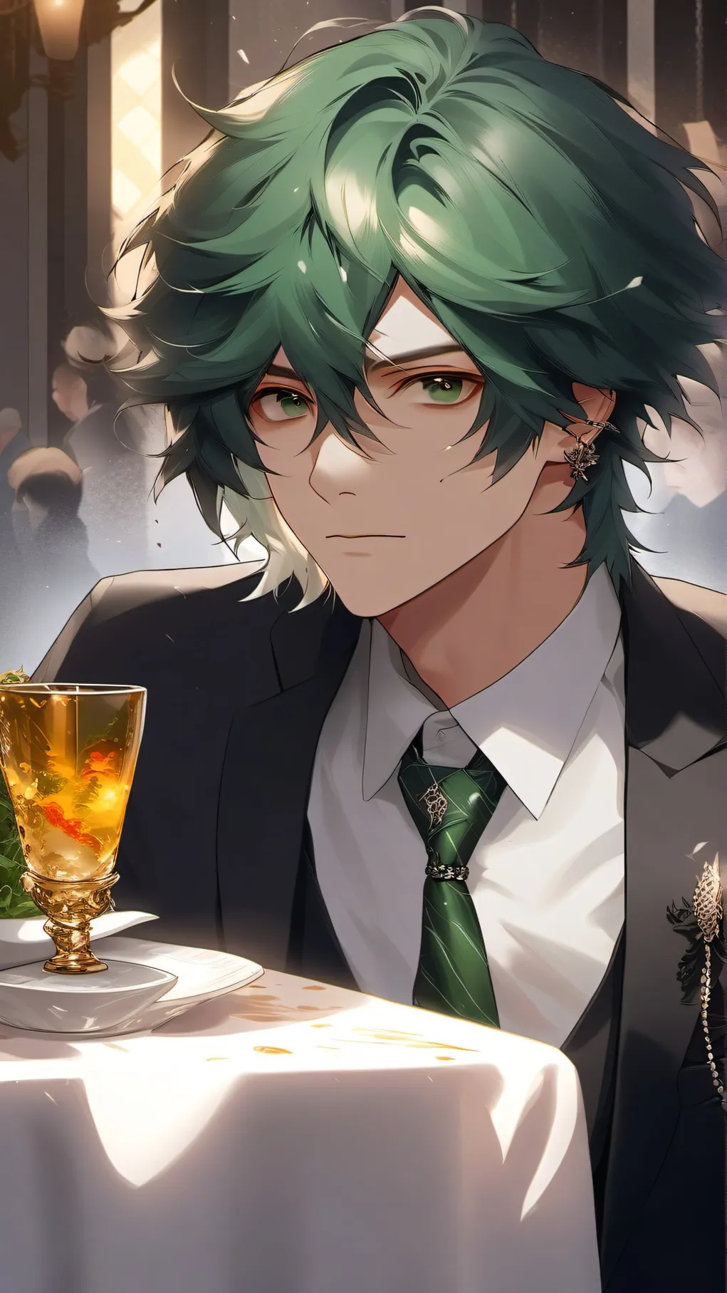 ai character: deku background