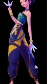 ai character: Zoey background