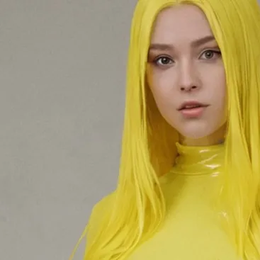 chat with ai character: yellow slime girl