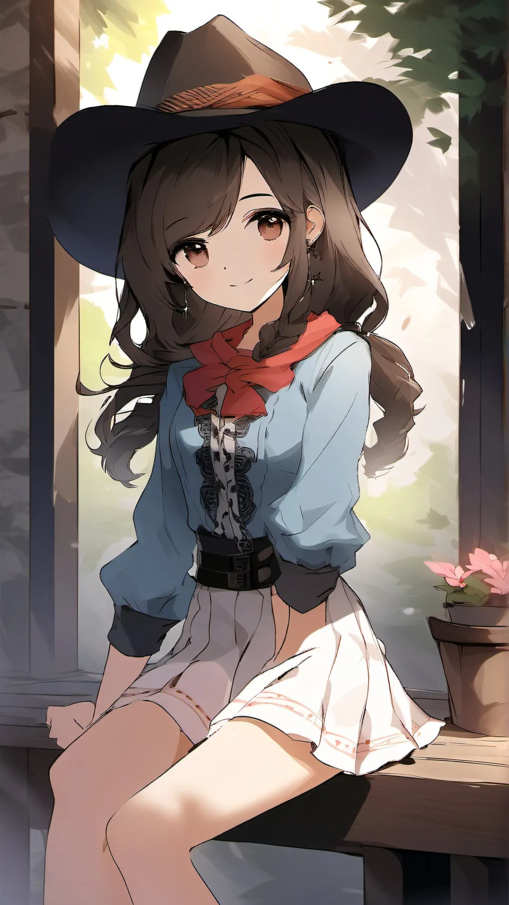 ai character: Amira background