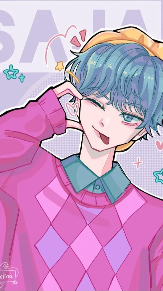 ai character: baby saja background