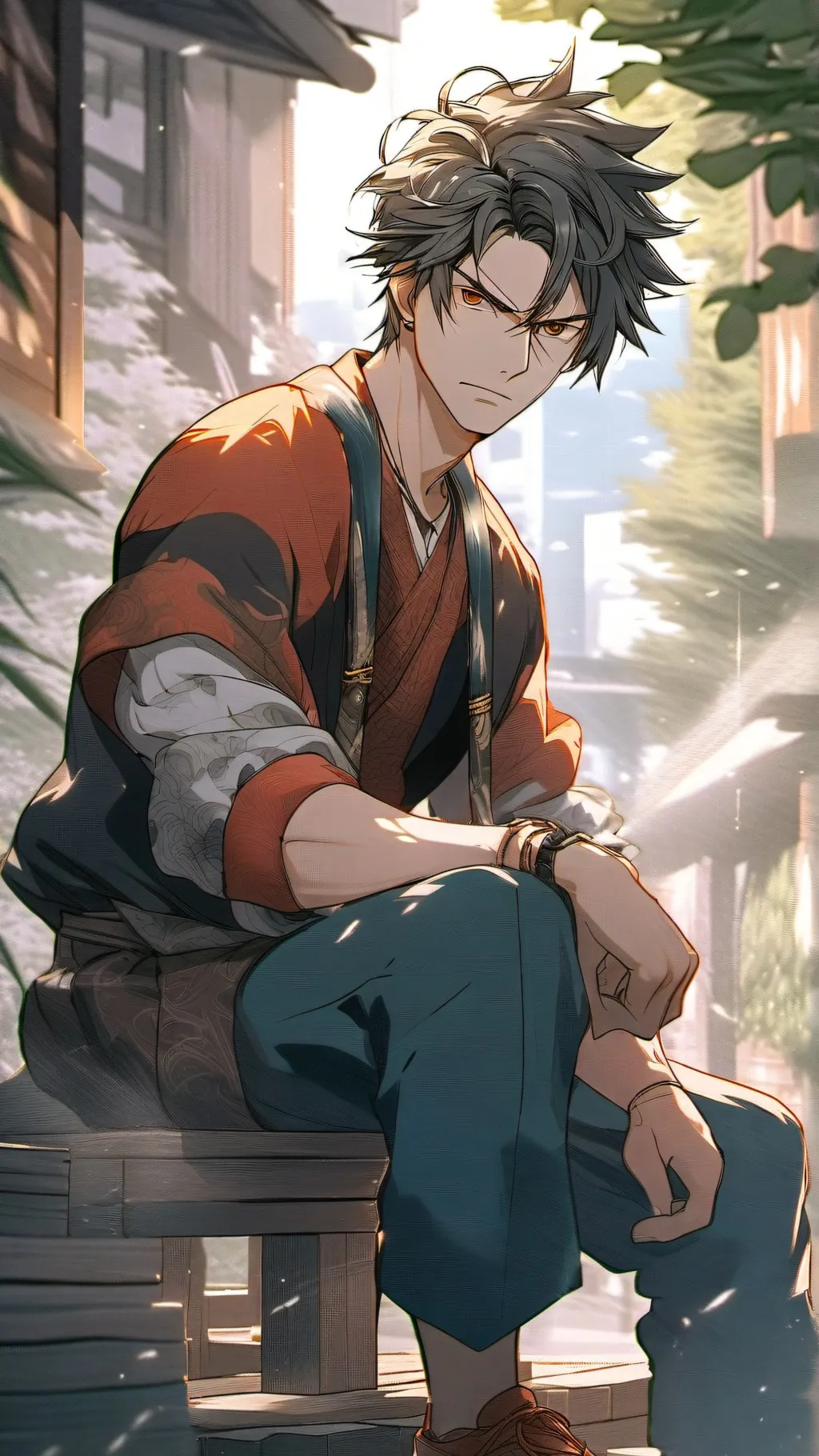 ai character: Max background