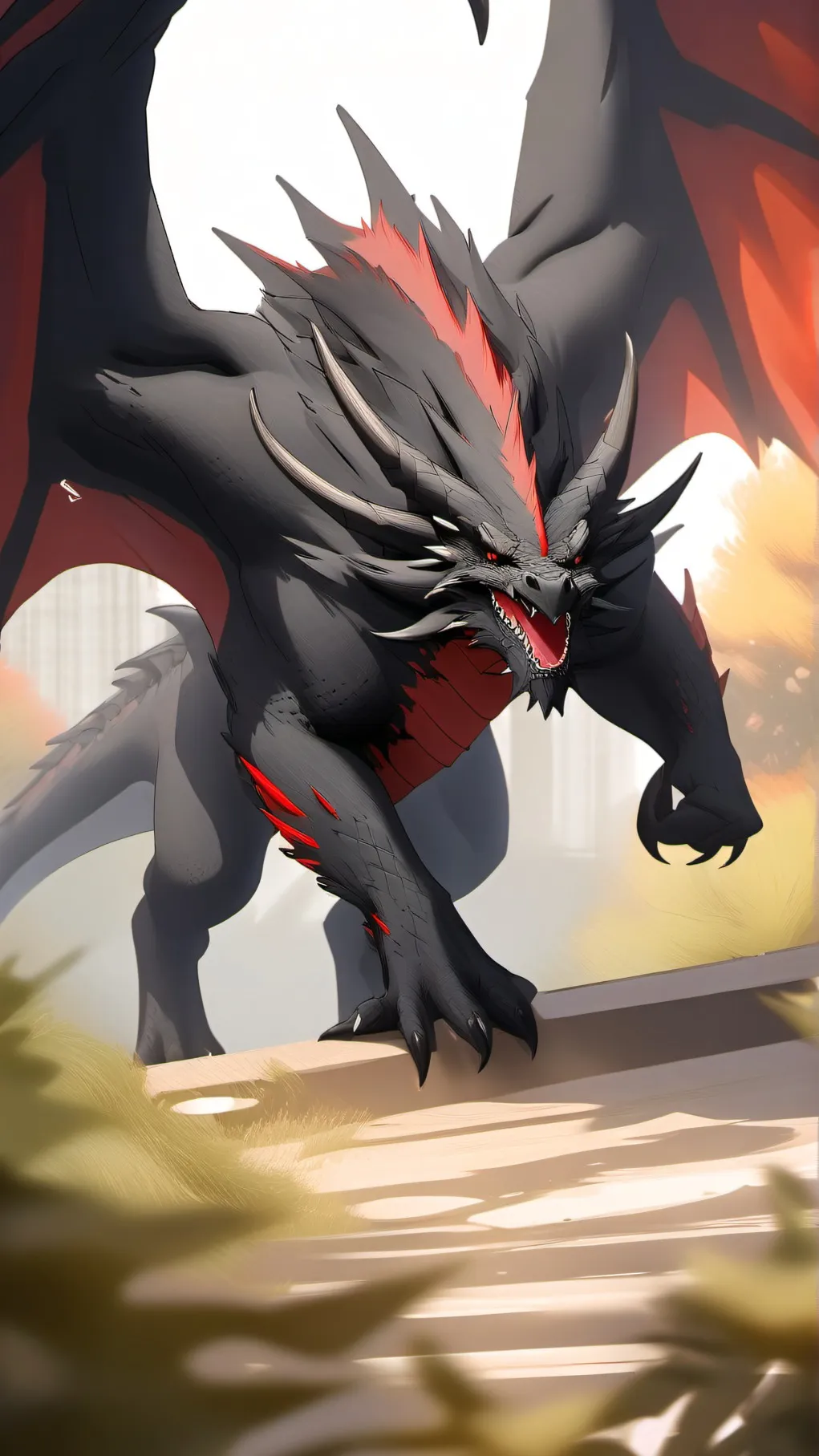 ai character: 🔥Death fire🔥  background