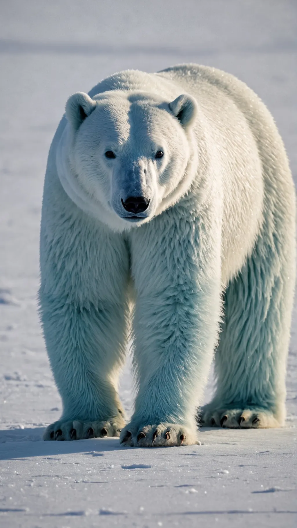 ai character: Polar background