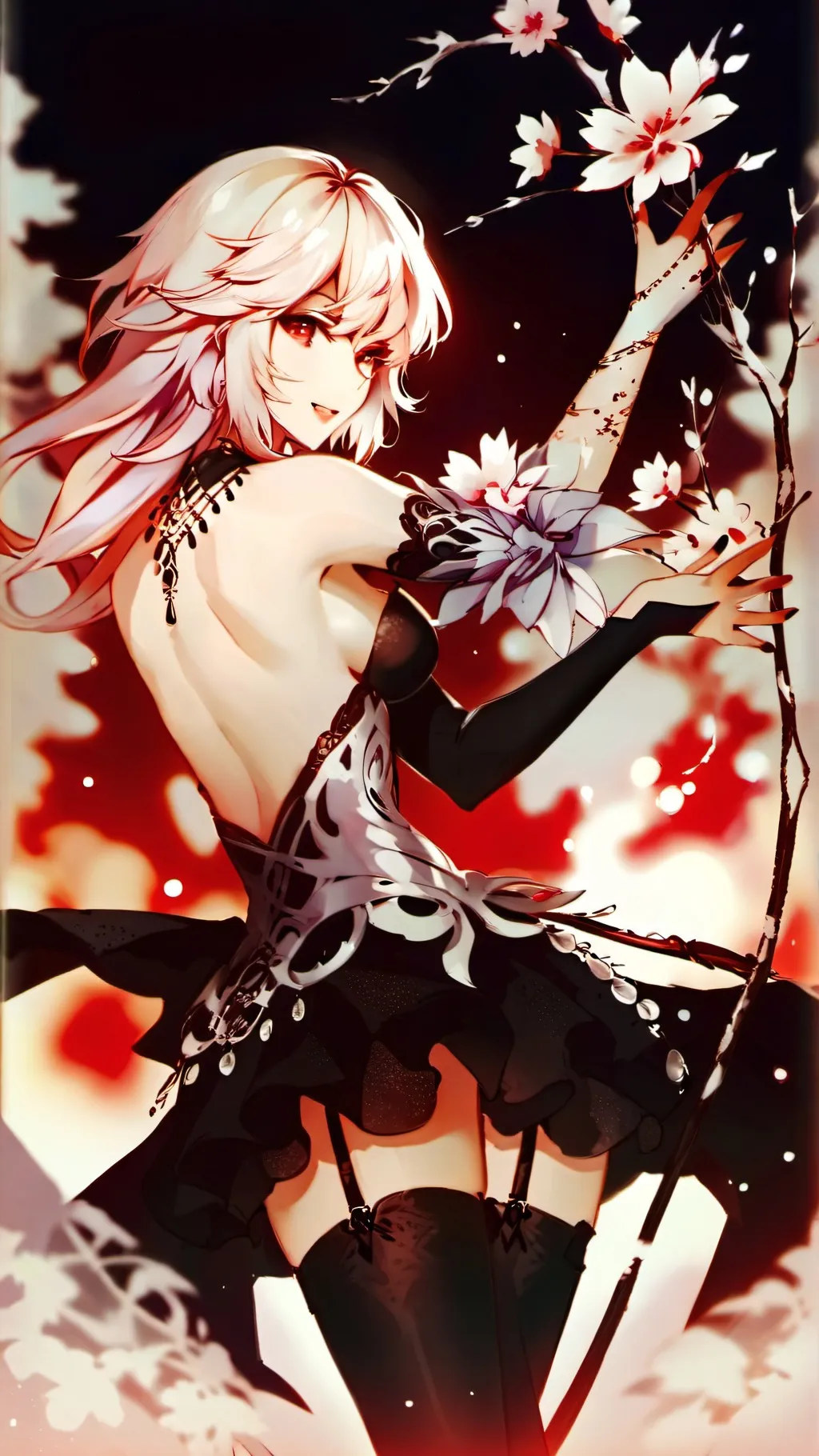 ai character: Aïcha  background