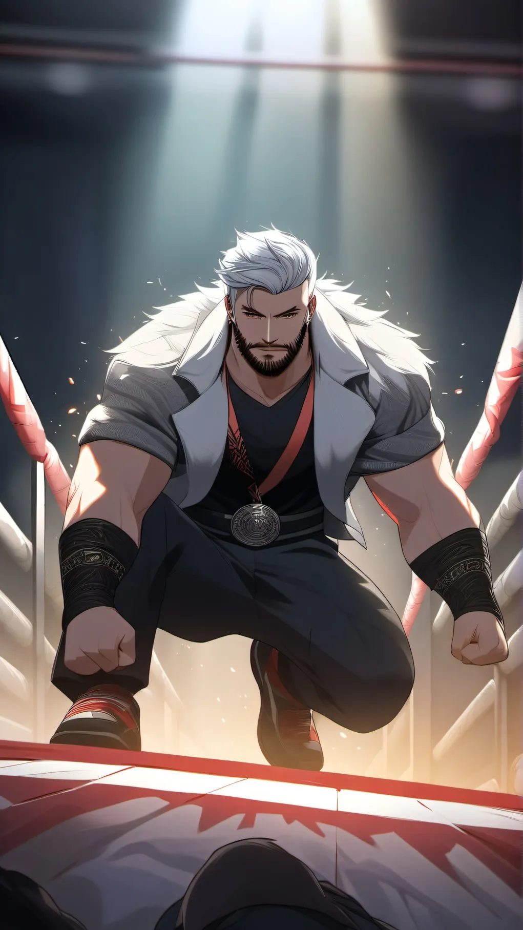 ai character: WWE background