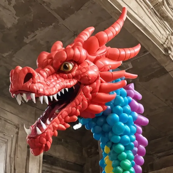 chat with ai character: Balloon dragon